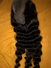 Peluca de encaje transparente HD para mujer, peluca de onda suelta brasileña, pelucas de cabello humano Remy, 13x4, prearrancado con pelo de bebé, 150