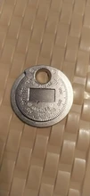 Herramienta de medición de bujía, 1 unidad, calibre de bujía, tipo moneda, rango de 0,6-2,4mm, calibre de bujía