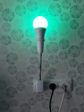 Adapter-Socket Light-Lamp Bulb Wall-Base-Holder Eu-Us-Plug Silver Flexible E27 Extend-Extension-Converter