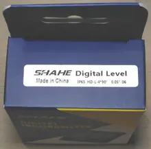 Shahe-inclinómetro Digital magnético de alta precisión, transportador electrónico con retroiluminación, herramientas de medición de ángulo