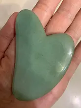 Massage-Tool Guasha Scraper Jade-Stone Heart-Shaped Rose Quartz Anti-Cellulite Wrinkle