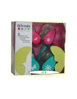 

KIT 4 PAPER PUNCHES NATURE FLOWERS