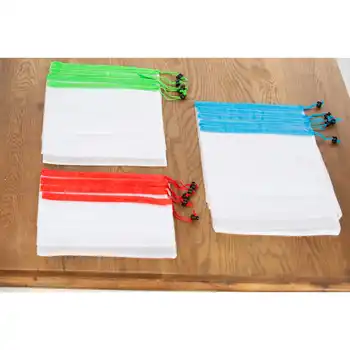 

15 UDS Cloth bags spot Colour for purchase. Fruit storage, veggie. Easy washout.