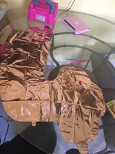 Globos numéricos de 32 y 40 pulgadas, figuras grandes de oro rosa, plata y negro, globos de aluminio para decoración de fiestas de cumpleaños y bodas