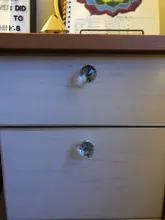 Drawer Knobs Furniture-Handle Cupboard Pulls Crystal Diamond NAIERDI Colorful Round 30mm/40mm