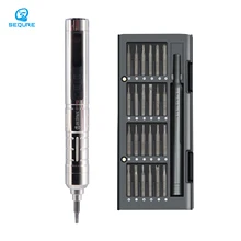 

Mini Smart Electric Screwdriver SQ-ES126 OLED Digital Screwdriver Set Rechargeable Screwdriver Pen With 25 Precision Bits Kit