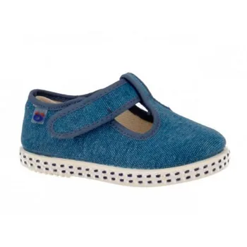 

Pepitos unisex canvas espadrille Teddy Bear by Conguitos