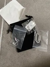 XIYANIKE 925 de plata esterlina coreano nuevo de moda O en forma de cuadrado pendientes de aro temperamento Simple encanto elegante, accesorios de la joyería