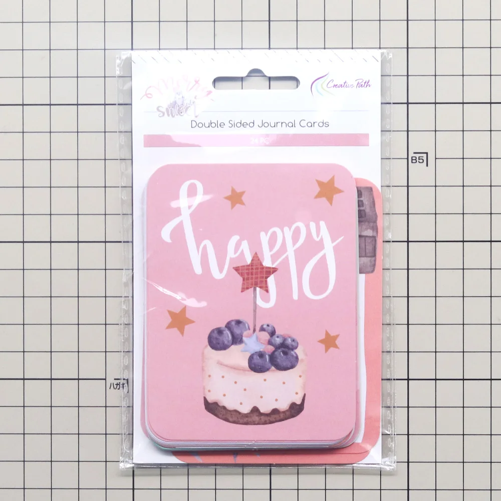 Kreative Pfad-Karton-Journaling-Karten, doppelseitige dekorative Scrapbooking-Karten, Geburtstags-Schachtelkarton-Bastelverzierungen 2026 – Detail 1