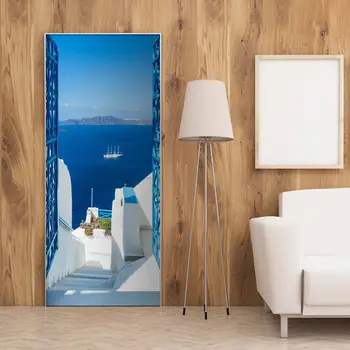 

Mural for port-Holidays in Greece - 100x210 cm