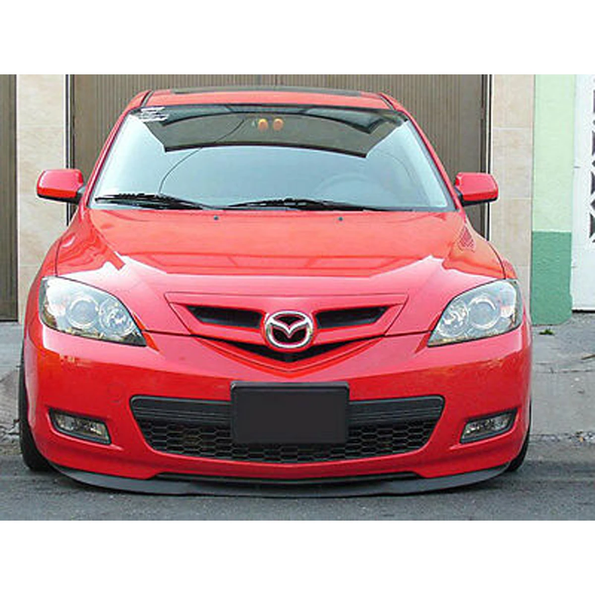 Mazda 3 MK3 04-09 Front Bumper Cup Chin Spoiler Lip Sport Valanc Splitter Cupra_ 