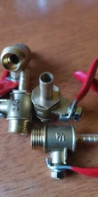 Ball-Valve Thread-Joint Fuel-Pipe Hose Barb Water-Oil 1pcbrass Female 12mm for 1/81/21/4