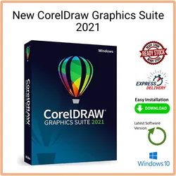 {CorelDraw✔️Graphics✔️Suite✔️ 2021🔑VEUILLEZ LIRE DESCRIPTION⭐️} 