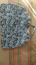 Bolso plegable de dibujos animados de Disney, bolsa de almacenamiento de gran capacidad de 50x60cm, verde, con dibujos animados, para ir de compras