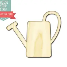 1 лейка садовый инструмент на заказ Выберите свой размер Лазерная резка Деревянные Художественные товары для рукоделия Настенный декор свадебный детский DCS0363