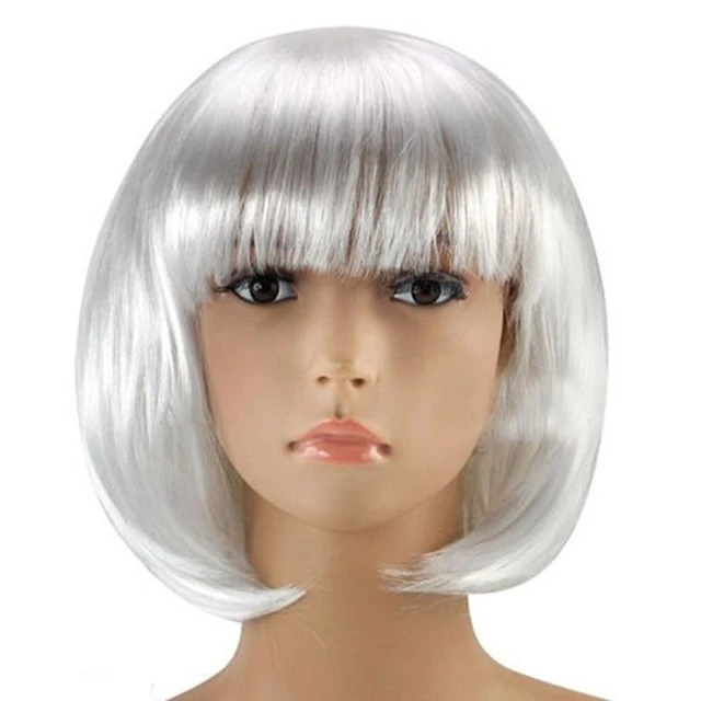 White party wig Clearance