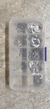 E Clip Washer Shaft-Fastener Retaining-Ring Stainless-Steel Assortment-Kit for M1.5--M10