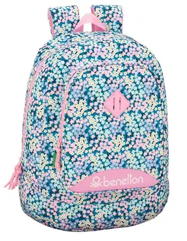 

Backpack Benetton Garden customisable 33x46x17,5 cm.