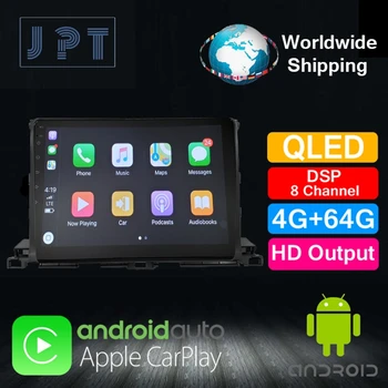 

Multimedia player - JPT - for TOYOTA 2015 HIGHLANDER QLED PX6 DSP8 RDS GPS Navigation 4G+64G AUX Carplay
