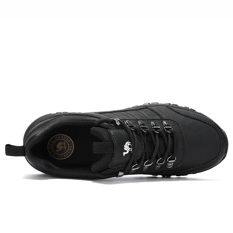 Goede KAMEEL Mannen Wandelschoenen Lace Up Mannen Schoenen Outdoor Klimmen Trekking Schoenen Ademend Lichtgewicht Waterdicht Anti Slip Sneakers