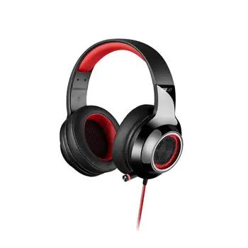 

Edifier V4 auriculares para Gaming con micrófono y sonido envolvente 7.1. Panel LED RGB y conexión USB