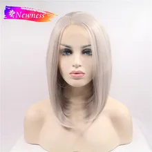 Парики из искусственных волос без шапочки-основы короткий волнистые черный парик из натуральных волос вечерние парики