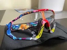 Kapvoe-gafas de sol fotocromáticas para ciclismo para hombre y mujer, lentes deportivas para bicicleta de montaña y de carretera