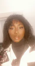 Cynosure-pelucas de cabello humano con encaje frontal para mujeres negras, Remy, rizado, brasileño, prearrancado, cierre de encaje, 13x4/13x6