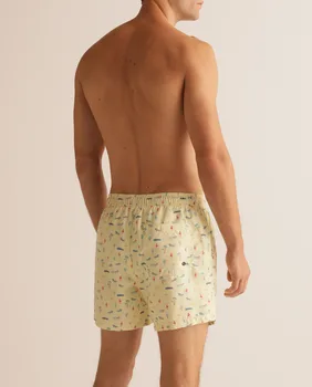 

Boardshort bermuda Yellow men's print