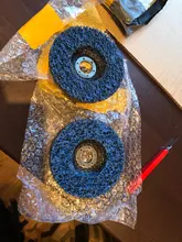Abrasive-Disc-Belt Grinder Polishing Buffing-Wheels Diamond 125mm Black Blue 2pcs
