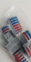 Wire-Connector Conductor-Terminal-Block Quick-Splitter Universal Wiring-Cable Push-In