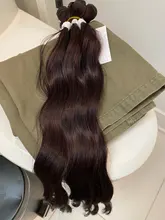 Bella pelo mechones sintético extensiones de cabello negro Rubio degradado 6 unids/pack 6 mechones de 20 pulgadas de la onda profunda mechones extensiones de cabello
