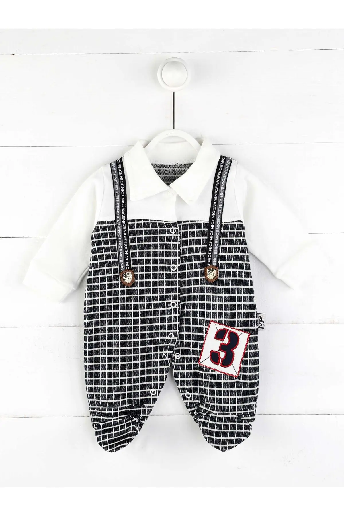 Newborn Baby Boy Romper 2020 Spring Long Sleeves Bowtie Style Clothes Little Gentle Man Jumpsuits |