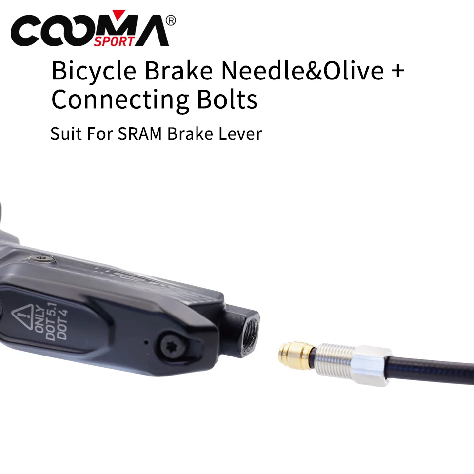 油圧ブレーキオリーブニードル、ホースバーブ圧縮フィッティング、SRAM