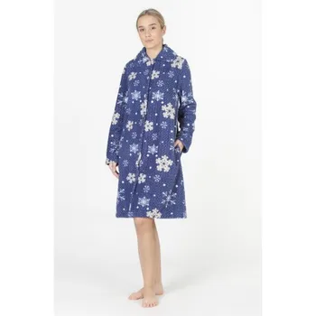 

Dressing gown- Winter jacquard coral fleece