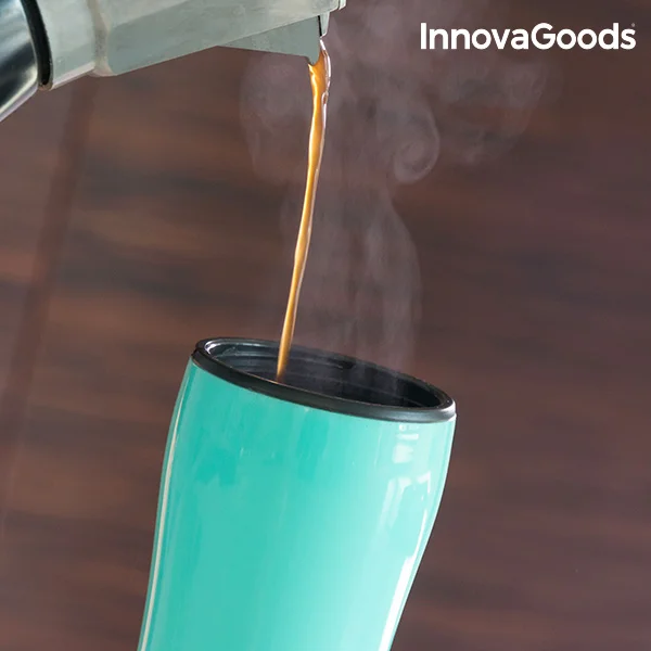 InnovaGoods кружка-термос с защитой от опрокидывания