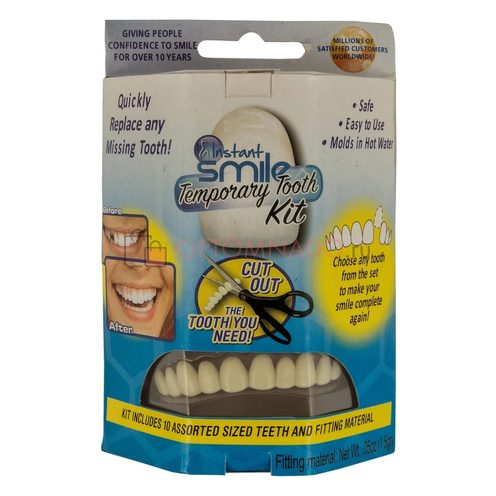 Instant Smile Temporary Tooth Kit 