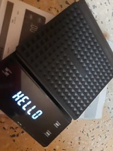 Báscula de café electrónica con temporizador, balanza Digital de alta precisión para cocina, 3kg/0,1g, sin batería