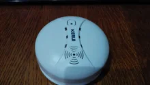 KERUI inalámbrico Tuya inteligente WIFI en casa Detector de humo 80db protección bombero sensores tienda de seguridad de la casa sistema de alarma