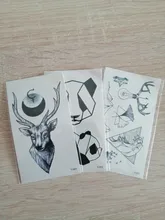 Temporary-Tattoo-Stickers Flash Planet Tatoo Tatto-Girl Moon Fake Waterproof Kids Children