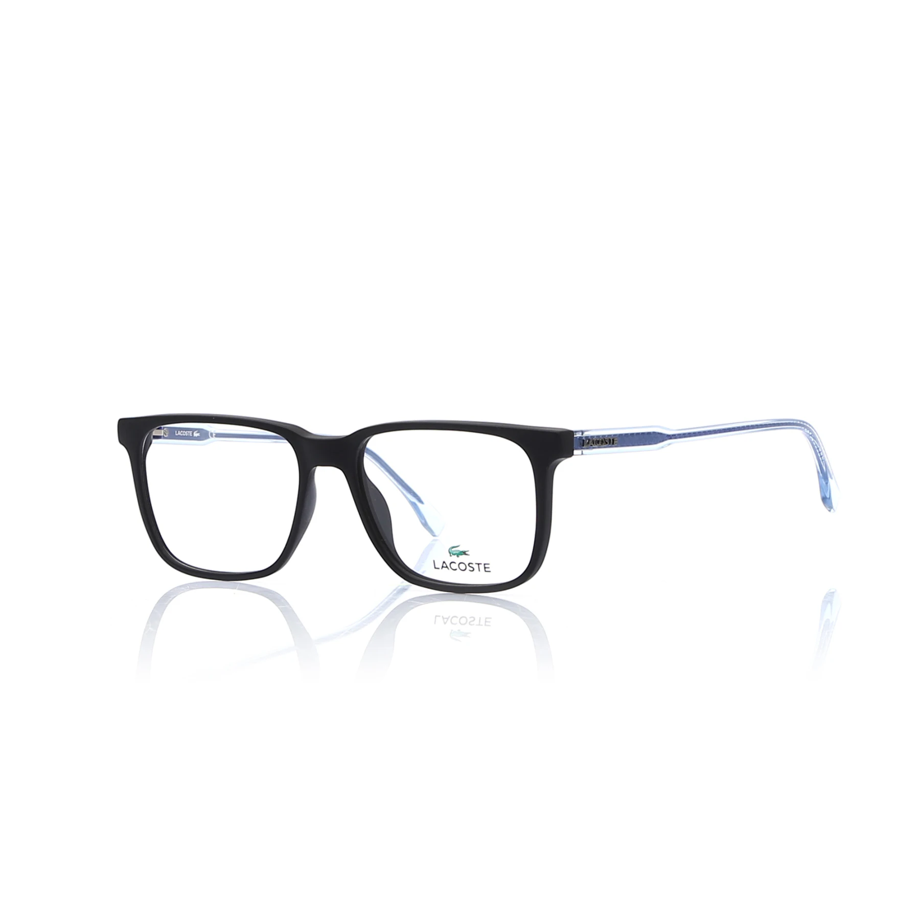 

Markamilla Men Reading Glasses BlackSquare Frame Demo Glasses Eyewear Transparent High Quality MenLacoste LCC 2810 002