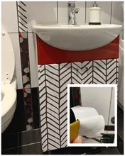 Stick Wallpaper Self-Adhesive Bedroom Vinyl Home-Decor Black White Modern-Stripe Peel