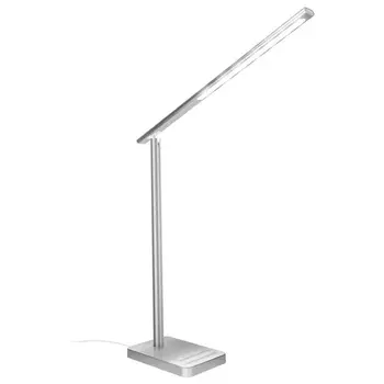 

LAMP LED ERGONOMIC WITH WIRELESS CHARGER TRUST FUSEO REGULATOR + 4 LIGHT MODES-CHARGER FOR MOBILE COMPATIBLE QI