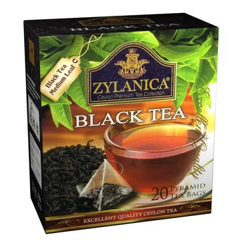 

Tea zylanica black tea, black, 20 Pyramids
