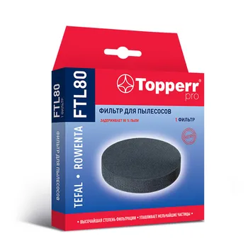 

Filter Topperr FTL 80 vacuum cleaner TEFAL and ROWENTA