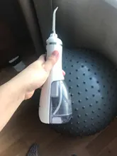 Waterpulse-irrigador Dental V500 portátil, dispositivo de limpieza Dental inalámbrico, con chorro de irrigación, 4 modos, 200ml, resistente al agua