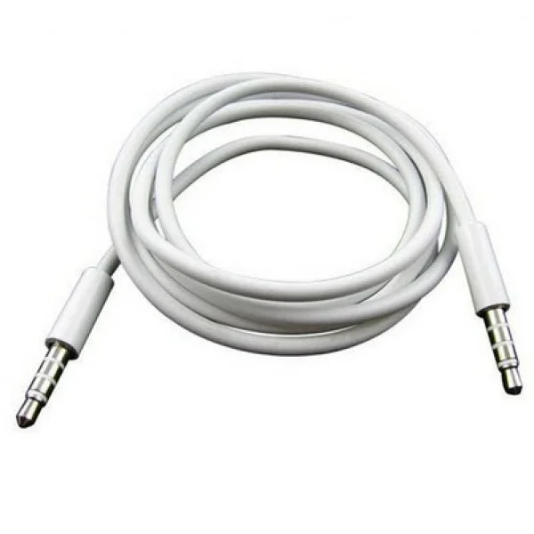 Аудио кабель aux 3,5 mm mini jack- 3,5 mm mini jack(Белый