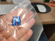 2 uds Accesorios Moto-accesorios de aluminio tapa de válvula de neumático de bicicleta Presta MTB bicicleta de carretera tubo interior de la cubierta de la válvula/AV/FV Universal de la motocicleta del coche