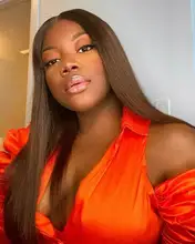 Pelucas de cabello humano con encaje frontal, cabello liso n. ° 4, 180% T, malla con división, Remy brasileño, prearrancado, marrón