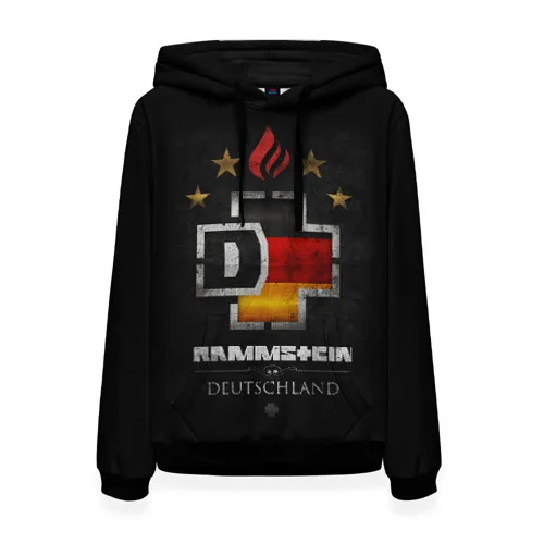 Women's sweatshirt 3D Rammstein | Женская одежда